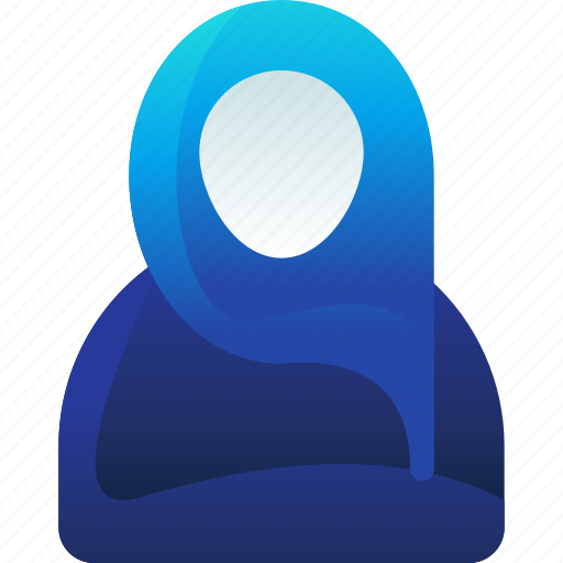 Girl, hijab, lady, muslim icon - Download on Iconfinder