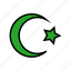 crescent, moon, islam, muslim, ramadan, eid 