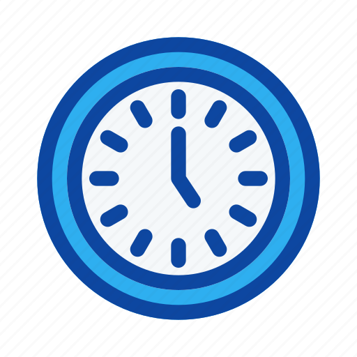 Clock, dinner, iftar, time, wall icon - Download on Iconfinder