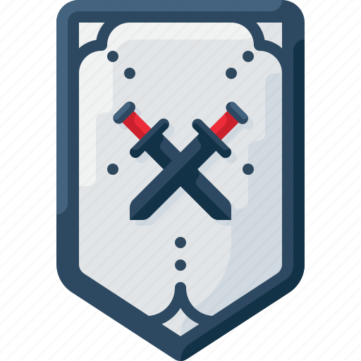 Army, badge, insignia, military, rank, shield, sword icon - Download on Iconfinder