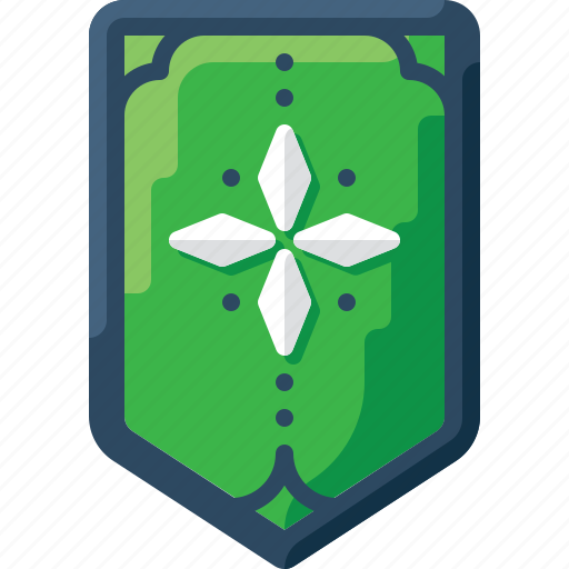 Army, badge, four, green, insignia, military, rank icon - Download on Iconfinder