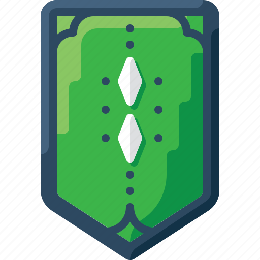 Army, badge, green, insignia, military, rank, two icon - Download on Iconfinder