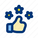 rating, review, thumb up, star, favorite, hand-gesture, customer-review, feedback, rating star