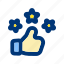 rating, review, thumb up, star, favorite, hand-gesture, customer-review, feedback, rating star 