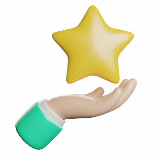 Feedback, star, bookmark, message, comment 3D illustration - Download on Iconfinder