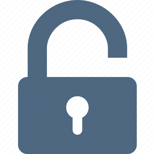 Lock Padlock Password Secure Security Unclose Unlock Icon