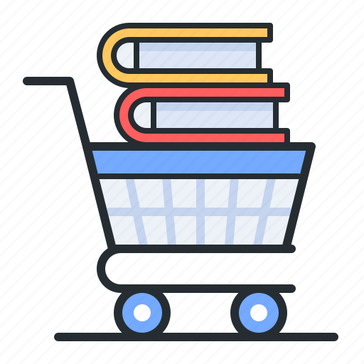 Cart, books, buy, shop icon - Download on Iconfinder