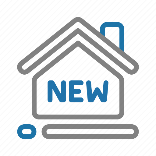 House, new, property, real estate icon - Download on Iconfinder