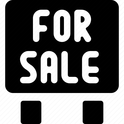 Sale, sign, estate, for, real icon - Download on Iconfinder