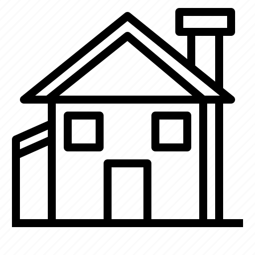 Buildings, estate, garage, home, house, real, rent icon - Download on Iconfinder