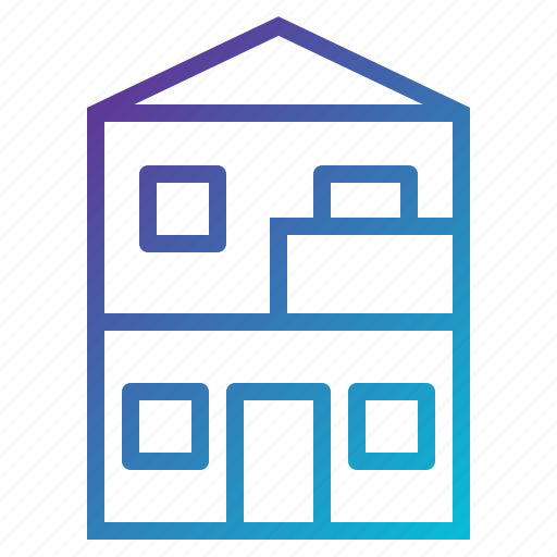 Buildings, estate, home, hous, real icon - Download on Iconfinder