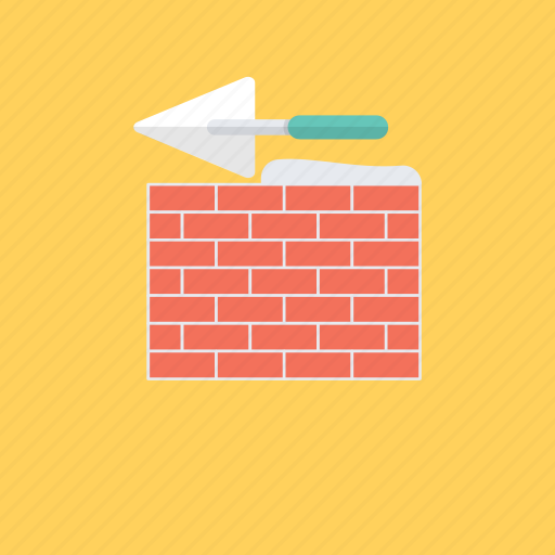 Bricklayer, bricks, construction, masonry, wall icon - Download on Iconfinder