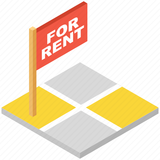 Commercial sign, for rent, real estate, rent signboard, rental icon - Download on Iconfinder