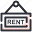 for rent, house rent, property rent, rent board, sign board 