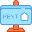 for rent, real estate, rent billboard, rent signboard, rental