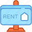 for rent, real estate, rent billboard, rent signboard, rental 