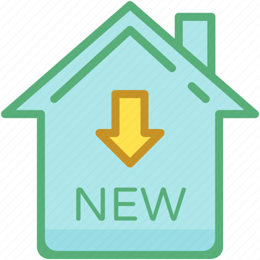 Home, house, new house, new sign, property icon - Download on Iconfinder