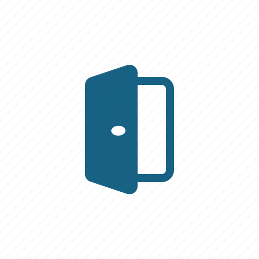 Door, doorway, entrance, open icon - Download on Iconfinder