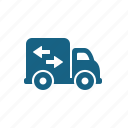 delivery truck, lorry, moving, truck