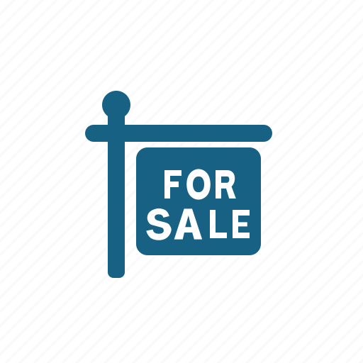 For sale, real estate, sale, sign icon - Download on Iconfinder