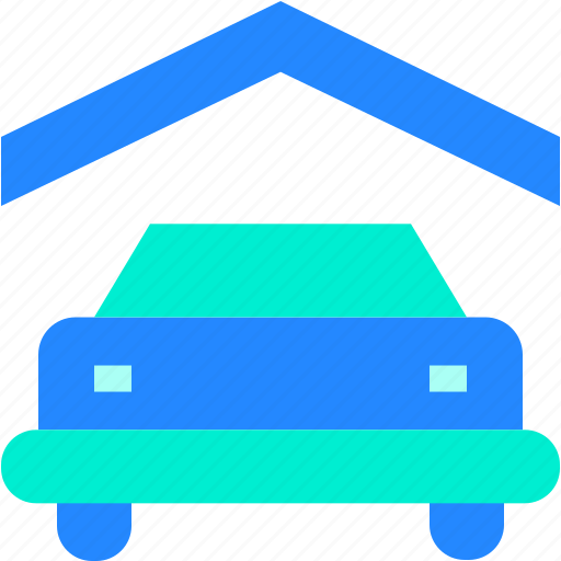 Car, garage, home, house, roof icon - Download on Iconfinder