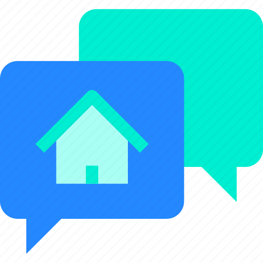 Buy, chatting, home, house, negotiation, sale icon - Download on Iconfinder