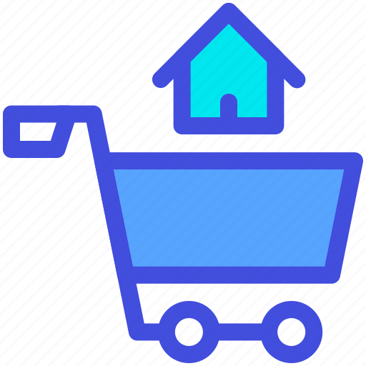 Buy, cart, home, house, property icon - Download on Iconfinder