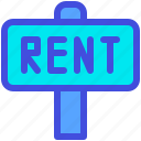 board, home, house, rent