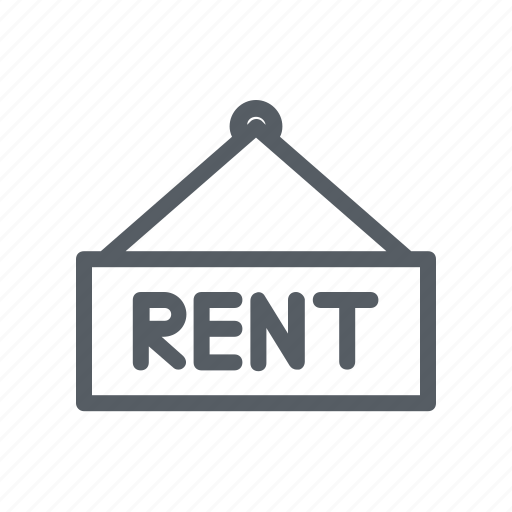 Board, estate, home, house, real, rent icon - Download on Iconfinder