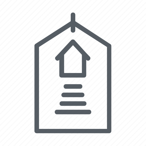 Discount, home, house, label, price, sale icon - Download on Iconfinder