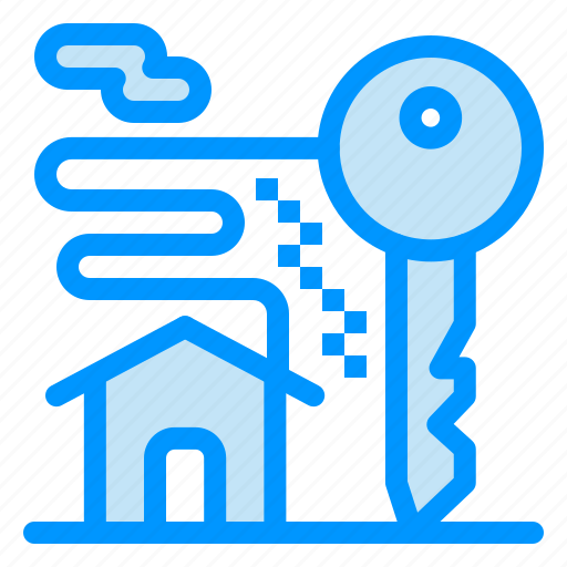 Estate, home, key, real, room icon - Download on Iconfinder