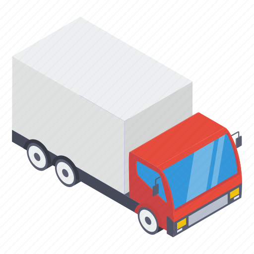 Delivery cargo, delivery services, delivery truck, logistics, lorry truck, trailer icon - Download on Iconfinder