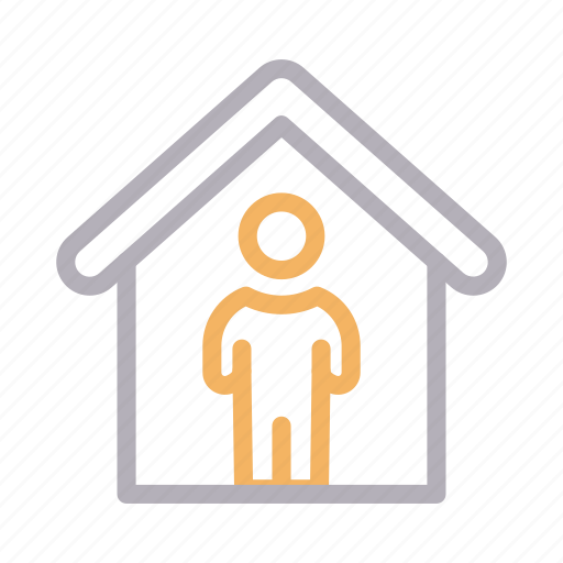 Avatar, building, home, house, man icon - Download on Iconfinder