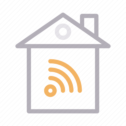 Building, home, house, realestate, signal icon - Download on Iconfinder