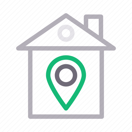 Building, home, house, location, map icon - Download on Iconfinder
