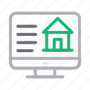 monitor, online, property, realestate, screen 