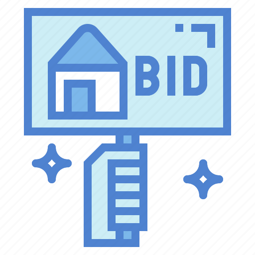 Auction, bid, compete, label icon - Download on Iconfinder