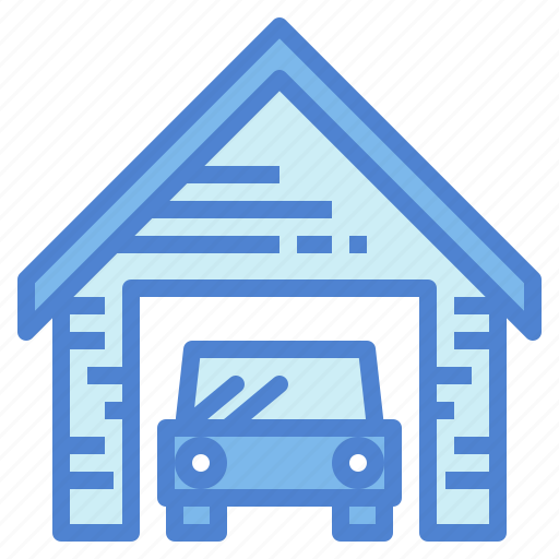 Car, garage, house, parking icon - Download on Iconfinder