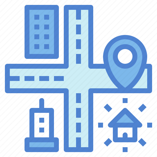 Check, location, map, point, street icon - Download on Iconfinder