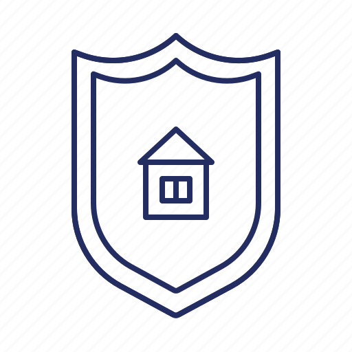 House, protection, shield icon - Download on Iconfinder