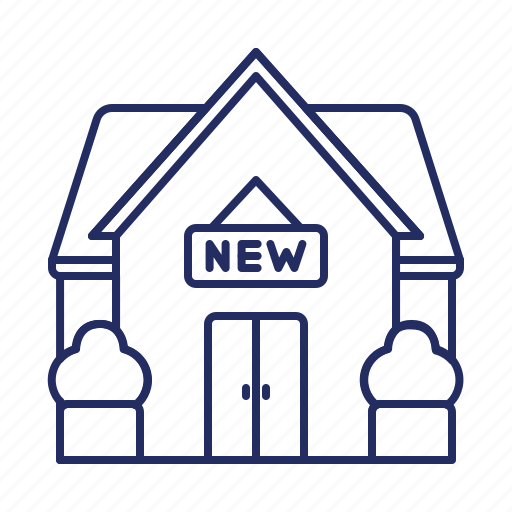 Estate, house, new icon - Download on Iconfinder