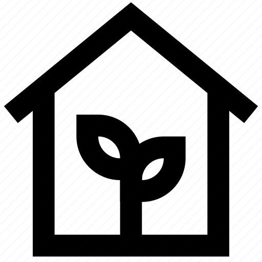 Estate, green, home, house, plant, property, real icon - Download on Iconfinder