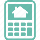 calculator, home mortgage, house, loan