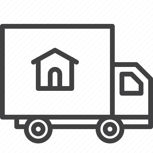 Home, delivery, truck, motorhome icon - Download on Iconfinder