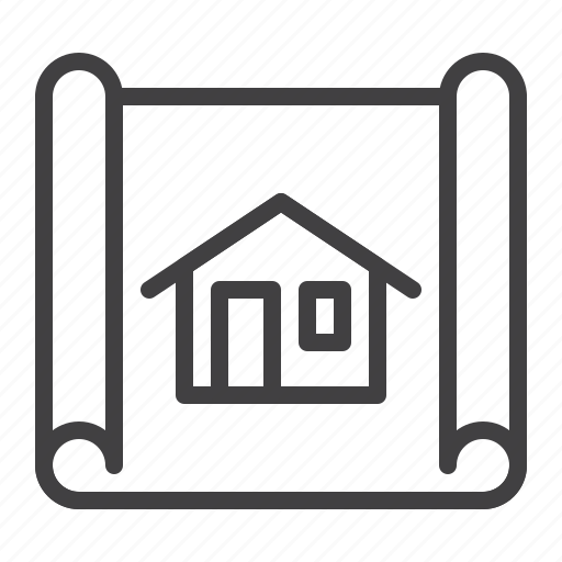House, blueprint, home, plan icon - Download on Iconfinder
