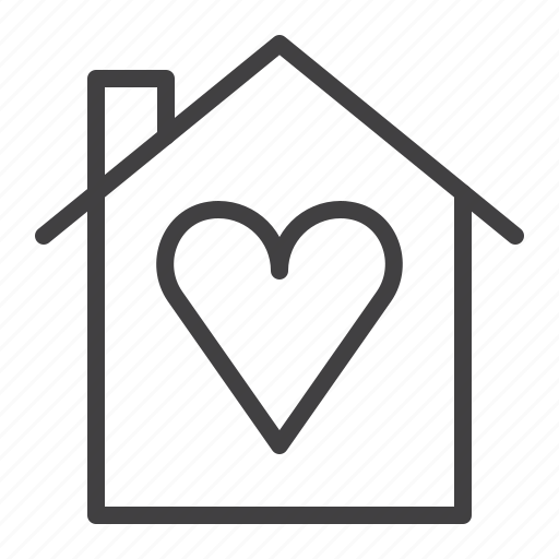 House, heart, favorite, home, rating icon - Download on Iconfinder