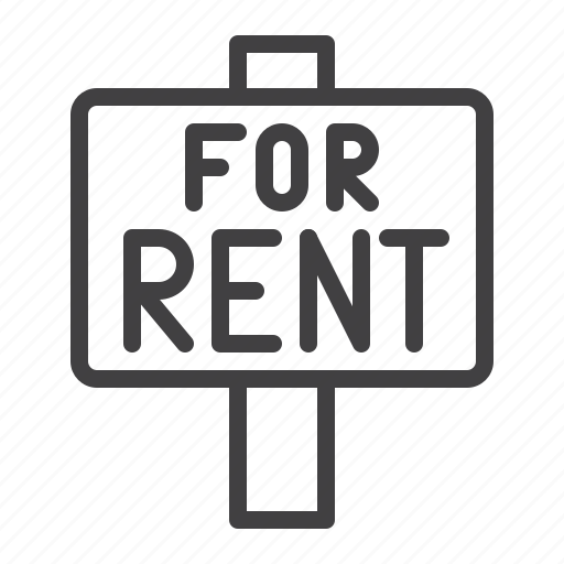 House, rent, board, real, estate icon - Download on Iconfinder