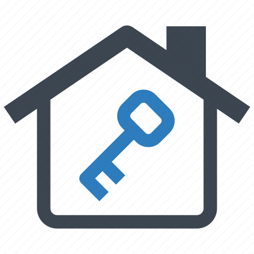 Real estate, home, house, key icon - Download on Iconfinder