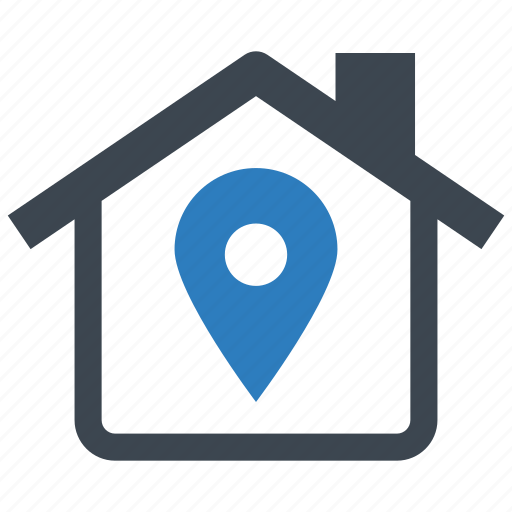 Real estate, home, house, address, location icon - Download on Iconfinder