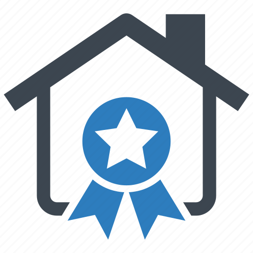 Real estate, home, house, award, prize icon - Download on Iconfinder